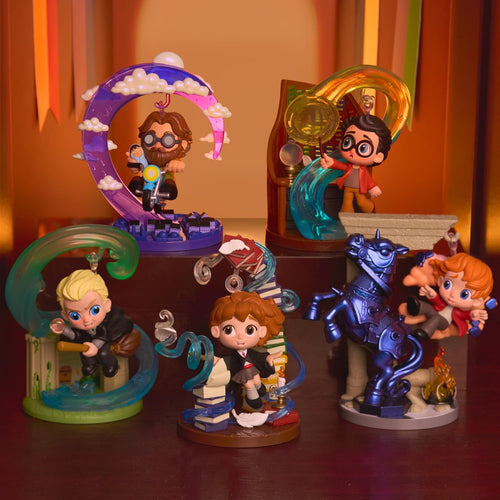 Happy HAUL Harry Potter™ Cliff Hangers Hover Figures Assortment, Surprise Collectible Toy Figure in Blind Box with Display Stand, 2 Inches Tall, Short-Run Drop, Ages 8 and up