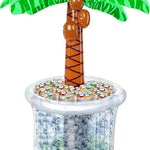 60" Inflatable Palm Tree Cooler for Summer Parties and Outdoor Decorations
