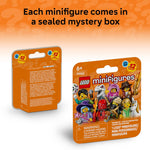 LEGO Minifigures Series 29 6 Pack - Mystery Box Multipack - Birthday Party Favors for Boys & Girls, Ages 6+ - Goodie Bag Stuffers for Kids - 66814
