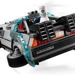LEGO Speed Champions Time Machine Building Toy, 2 Minifigures, 2 Build Modes, Ages 9+