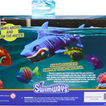 SwimWays Rainbow Reef Shark Water-Activated Pool Toy for Ages 5+ | Realistic Swimming Patterns Inspire Imaginative Play, Toy Supports Swimming Skills, Coordination, and Competitive Games
