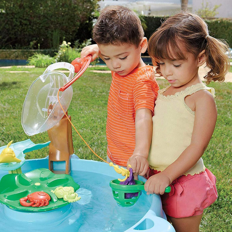 Little Tikes Full Set Water Table Fish 'n Splash - Full Set w/Toys & Fishing Set