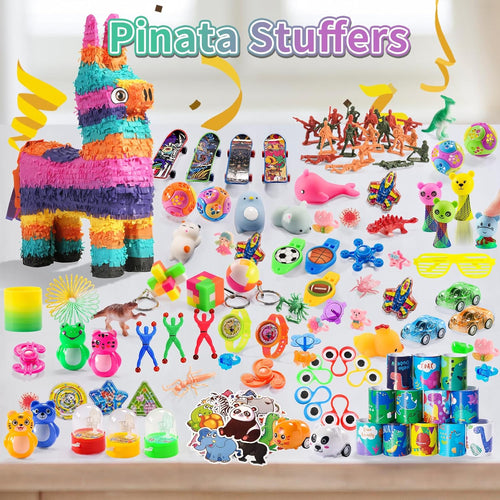 300-Piece Party Favor Assortment: Fidget Toys, Pinata Fillers, Classroom Rewards for Kids