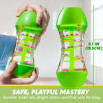 JOYIN 4-Pack Fidget Tubes: Sensory, Stress Relief Toys for Kids, Autism, Classroom