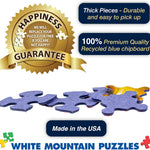 White Mountain 1000 Piece Jigsaw Puzzle Fathers Day Humor Collage Puzzles with Large Pieces Gift for Adults and Family 24"x30" - Dad Jokes