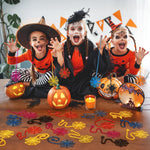 30-Piece Sticky Spider Web Hands: Fun Halloween Party Favors, Classroom Prizes, Goodie Bag Stuffers