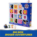 Paw Patrol Rewards Box Gift Pack, 8 Mini Figures, 2 Animal Figures, 4 Sticker Sheets & 1 Pup Squad Racer, Kids Toys for Boys & Girls Ages 3 and Up