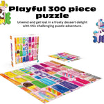 buffalo games frosty treats 300 piece large jigsaw puzzle for adults summer ice cream art