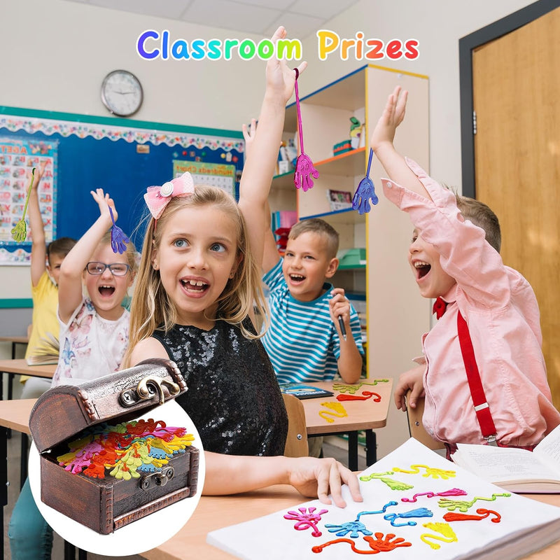 bulk sticky hands 30-pcs party favors for kids 4-8 year classroom prizes student gifts