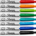 Sharpie Retractable Permanent Markers, Ultra Fine Point, 8 Count
