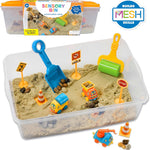 Creativity for Kids Sensory Bin: Construction Zone Playset for Preschool Learning Activities Ages 3-5+