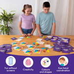 BONNYCO Wooden Tangram Puzzle Set of 30 for Kids Birthday Party Favors