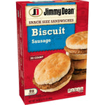 Jimmy Dean Snack Size Sausage Biscuit Sandwiches, 20 Count (Frozen)