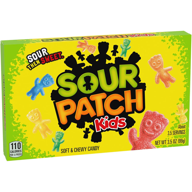 SOUR PATCH KIDS & SWEDISH FISH Soft & Chewy Gummy Candy Variety Pack, 15 ct | 3 Flavors, Bulk Candy