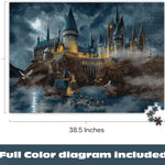 Ceaco Thomas Kinkade Harry Potter Hogwarts Castle 1500 Piece Jigsaw Puzzle