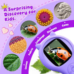 Ashfly Portable Microscope for Kids with 2-inch IPS Screen and 1080P Autofocus Imaging Technology