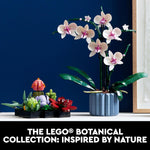 lego botanicals orchid 10311 artificial flowers building set for home decoration adults 18+