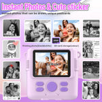 ESOXOFFORE Instant Print Camera for Kids, 32GB SD Card, 3-12 Years
