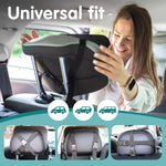 Baby Car Mirror for Rear Facing Seats (2 Pack) | Double award-winning, shatterproof and shakeproof baby car mirror with 360° rotation and clear convex view for newborn safety