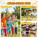 POPLAY 42PCS Stretchy Rubber Chicken Slingshot Party Favors for Kids' Birthdays, Classroom Rewards, and Group Games