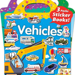 Walenced Reusable Sticker Book for Toddlers, Stickers for Kids, Toddler Toy | Toddler Craft Activities, Toddler Travel Toys, Boy Girl Birthday Gifts, Airplane Travel & Road Trip Essentials Kids