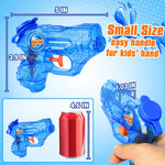 Mini Water Gun for Kids Toddler: 2 Pack Water Guns Soaker Squirts Blasters with Trigger for Boys Girls Bath Toys - Ideal Pool Toys Summer Outdoor Beach Fighting Play