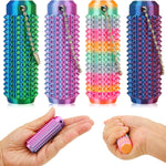 4 Pack Little Ouchies Pain Fidget, Pain Stim Fidget Toys for Adults and Teens 3D Printed Stim Sensory Toys for Birthday Stocking Stuffers Gifts Goodie Bag Stress Relief Keychain