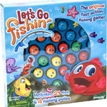 Pressman Let's Go Fishin' Game - Classic Fast-Action Fishing Fun for 1-4 Players