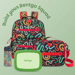 Bentgo Kids Bento-Style 5-Compartment Leak-Proof Lunch Box - Just-Right Portions for Ages 3 to 7, Durable, Drop-Proof, Dishwasher Safe, PFAS & BPA-Free & Made with Food-Safe Materials (Green)