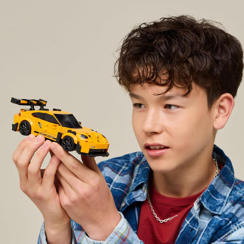 LEGO Speed Champions Porsche 911 GT3 RS Super Car Toy Kit for Kids Ages 9+