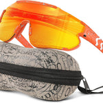 Kids Baseball Polarized Sports Sunglasses for Boys Girls 3-12 Youth Cycling Running
