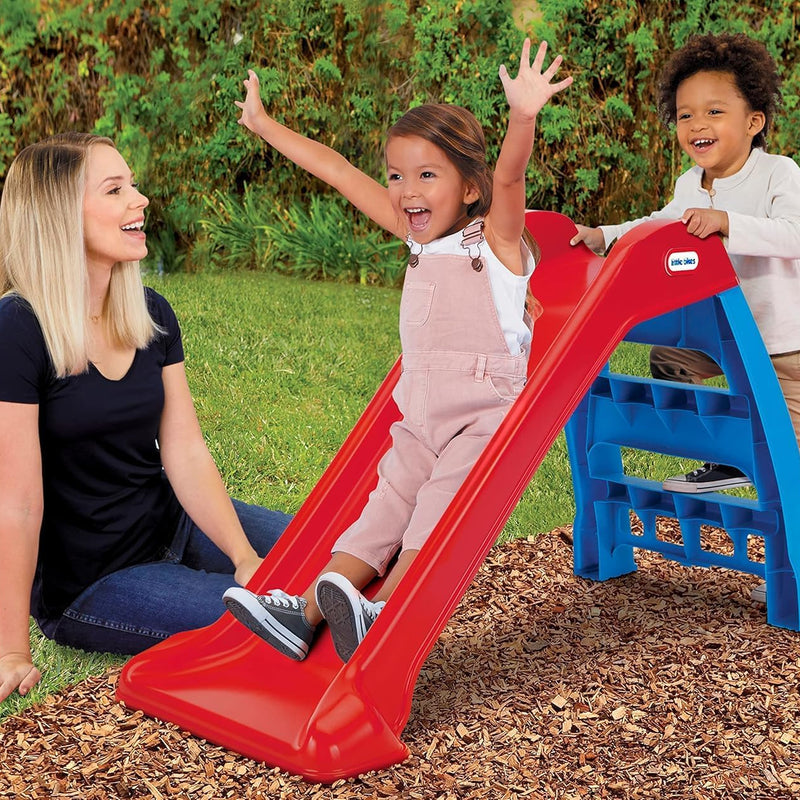Little Tikes First Slide for Kids, Easy Set Up for Indoor Outdoor, Easy to Store, for Toddlers Ages 18 Months - 6 years