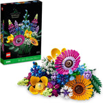 LEGO Botanicals Artificial Wildflower Bouquet Building Set for Home Decoration, Adults Ages 18+ - 10313
