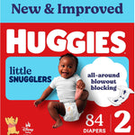 Huggies Little Snugglers Diapers Size 2, 84 Count