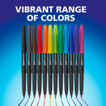 EXPO Wet Erase Markers, Semi-Permanent, Black, Ultra Fine Tip, 12 Count - For Writing on Glass, Whiteboards, Mirrors, Calendar, Labeling, Organizing