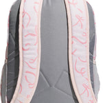 adidas Kids Affiliate Backpack – School Bag for Girls and Boys, 27L, Bow Print Pink Tint/Pink Tint, OSFA