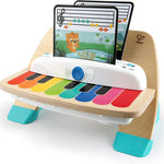 Baby Einstein and Hape Magic Touch Piano Wooden Musical Toddler Toy, Age 6 Months and Up