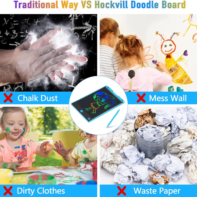Hockvill LCD Writing Tablet for Kids, 8.8 Inch Drawing Pad for Girls Boys Ages 3-8