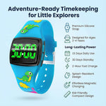SKYROKU Potty Watch for Toddler Boys Girls, Potty Training Watch for 3-7 | Cute Shaped potty watches, 5 timing modes (30-60-90min), Magnetic charging, Splash-Proof, Ideal gift