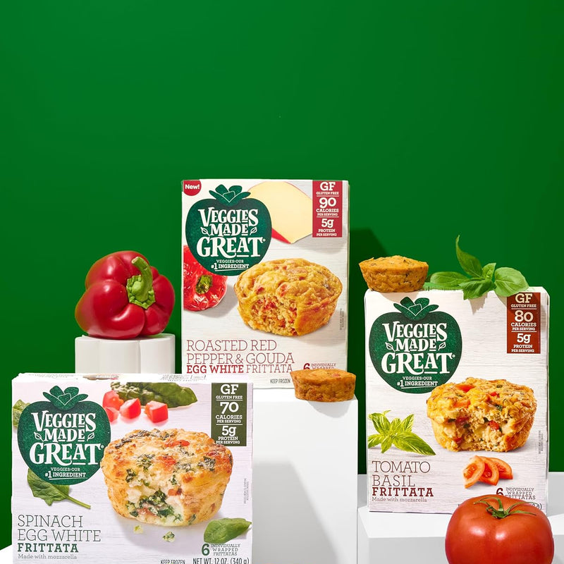 Veggies Made Great, Spinach Egg White Frittata, 12 Ounce