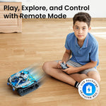 Sillbird 5-in-1 Programmable Robot Building Kit, STEM Toys for Boys 8-12