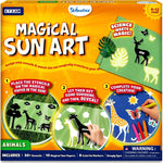 Skillmatics Magical Sun Art – Out in Nature, STEM Paper Craft Kit for Kids | Decorative Paper, Nature Stencils & Markers, Create with Sunlight, Mess-Free, Gifts for Ages 4, 5, 6, 7, 8, 9, 10, 11, 12