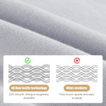 SWEET DOLPHIN 3-Pack Baby Swaddle Sleep Sacks - Newborn Swaddle Blanket with Soft Cotton - Ergonomic Wrap for Boys and Girls, 0-3 Months, Grey