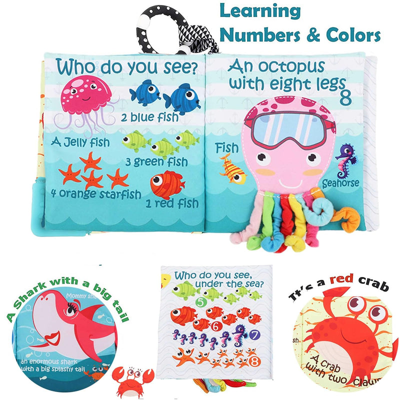 Soft, Interactive Baby Books & Toys: Sensory Exploration & Early Learning