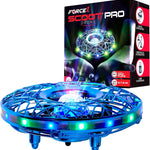 Force1 Scoot Hand Operated Drone for Kids or Adults, Mini Drones with Motion Sensor, LED Indoor Rechargeable UFO Toy