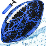 Jasonwell Waterproof Football Pool Toys - Strong Grip Soft Football for All-Weather Play Pool Games Beach Toys Water Footballs Outdoor Sports Toy Christmas Birthday Gifts for Kids Boys Teens Adults