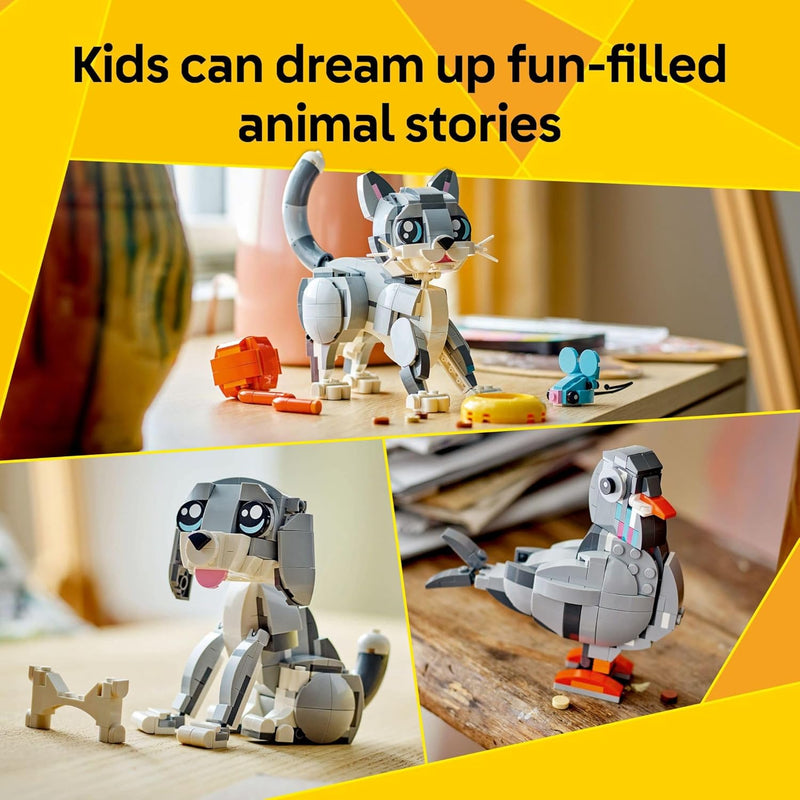 LEGO Creator 3 in 1 Building Toy with 3 Animal Playsets for Kids Ages 8+
