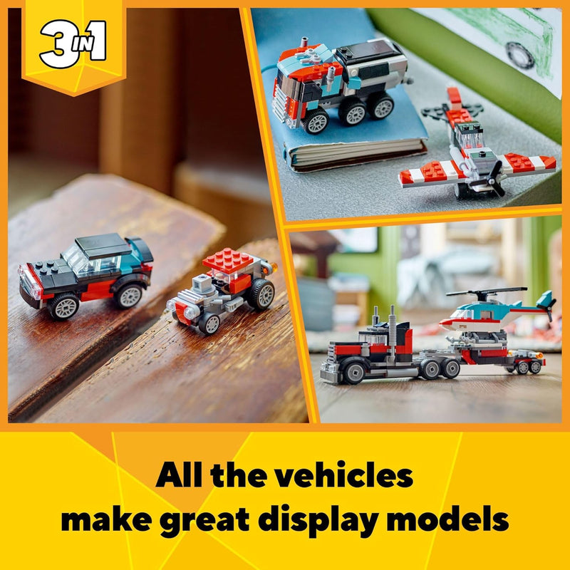 LEGO Creator 3-in-1 toy for boys and girls aged 7+, 31146