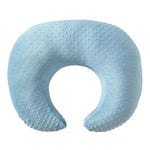 ESEN Nursing Pillow and Body Positioner for Breast Feeding and Bottle Feeding, Ultra Soft Baby Breastfeeding Pillows with Removable Nursing Pillow Cover for More Support for Mom and Baby (Blue)