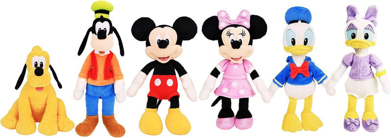 Disney Junior Mickey Mouse Bean Plush Pluto, Stuffed Animals, Dog